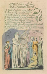 Lieder der Unschuld und der Erfahrung, Platte 22, "Das kleine gefundene Mädchen" (Bentley 36)