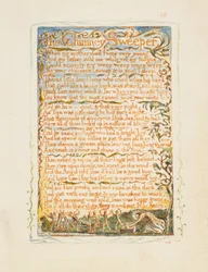 Lieder der Unschuld und der Erfahrung: Der Schornsteinfeger, ca. 1825