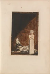 Das erste Buch von Urizen, Tafel 25 (Bentley 26)