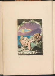 Visionen der Töchter Albions, Platte 1, Frontispiz