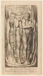 Krieg: Die Ankläger wegen Diebstahls, Ehebruchs und Mordes, ca. 1803-1810.