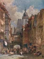 Rue de la Grosse Horloge, Rouen