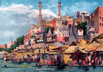 Benares, Indien, 1857