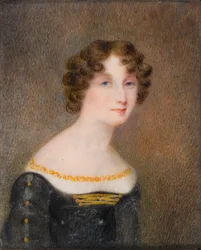 Porträt von Georgina Elizabeth Moncreiff, Ehefrau des 2. Earl of Bradford