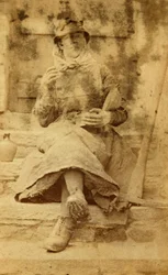 Arbeiter aus den Tredegar Eisenwerken, Wales