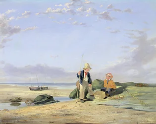 Figuren am Strand