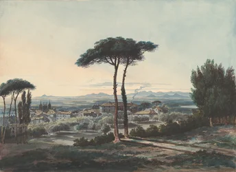Frascati, in der Nähe von Rom, 1819