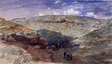 Das Tal des Todesschattens, Höhlen an der Woronzoff-Straße, 1854