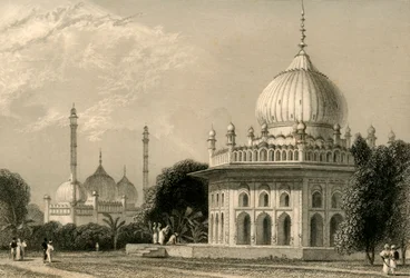 Mausoleum in Lucnon, 1835