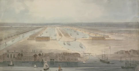 Die neuen Docks, Isle of Dogs