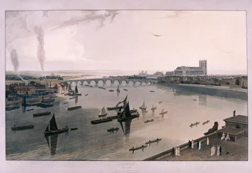 Blick auf London vom Somerset House, 1805
