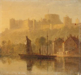 Schloss Windsor von der Themse aus