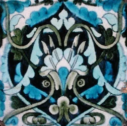 Fliese mit persischem Design