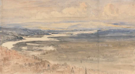 Eine Flusslandschaft