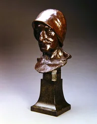 Eine alte Frau, um 1890