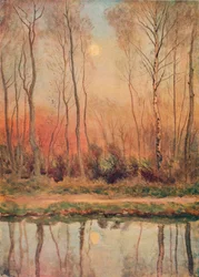 Ein Surrey-Kanal, Abend, ca. 1893