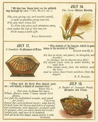 Seite aus dem Bibel-Emblem-Jubiläumsbuch