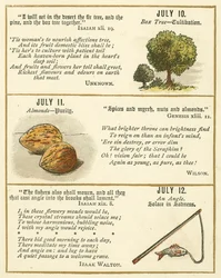 Seite aus dem Bibel-Emblem-Jubiläumsbuch