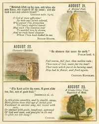 Seite aus dem Bibel-Emblem-Jubiläumsbuch