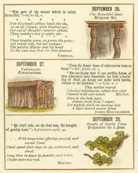 Seite aus dem Bibel-Emblem-Jubiläumsbuch