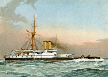 HMS Victoria, Schlachtschiff 1. Klasse der Royal Navy, ca. 1890-ca. 1893