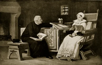 Lady Jane Grey im Gefängnis, Illustration aus 