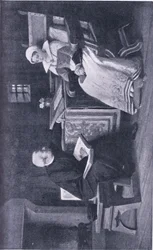 Lady Jane Grey im Turm, Illustration aus The Worlds Library of Best Books, ca. 1940