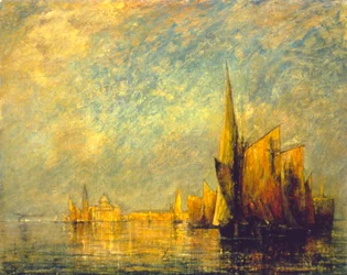 Sonnenuntergang, San Giorgio, Venedig