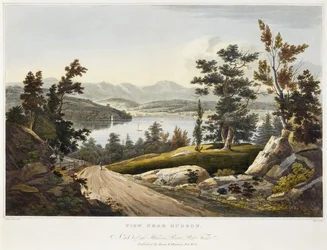 Blick nahe Hudson, 1822