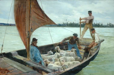 Eine windige Überfahrt, 1893