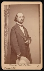 Porträt von LaFayette Sabine Foster 1806-1880