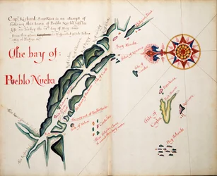 Die Bucht von Pueblo Nueba