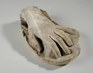 Abguss der Hand von Joan Thornycroft