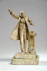 Maquette für die Statue von William Ewart Gladstone am Strand, London, ca. 1905