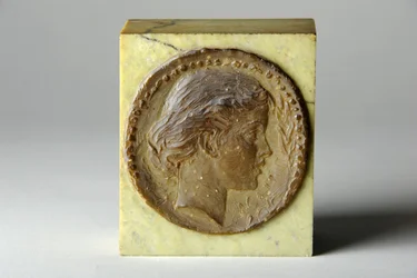 Medaillon-Porträt von Agatha Thornycroft, ca. 1900