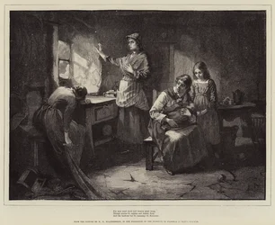 Männer müssen arbeiten und Frauen müssen weinen