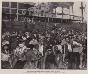 Der Beginn der transatlantischen Touristensaison