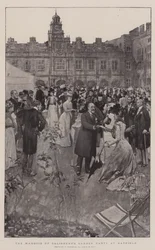Die Gartenparty des Marquis von Salisbury in Hatfield