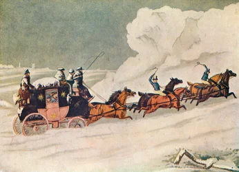 Die Devonport-Post bei Amesbury, 1907