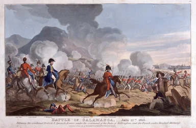 Schlacht von Salamanca am 22. Juli 1812, veröffentlicht 1821