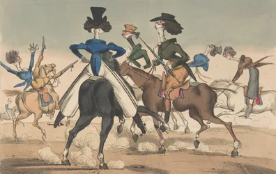 Dandies in Rotten Row, 21. Januar 1819