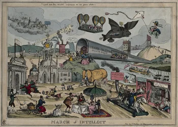 Der Marsch des Intellekts, 1829