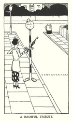 Eine schüchterne Hommage (Litho)