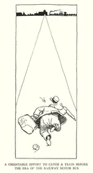 Illustration für Railway Ribaldry von W Heath Robinson