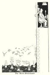 Der Mikro-Vogelscheuche (Lithografie)