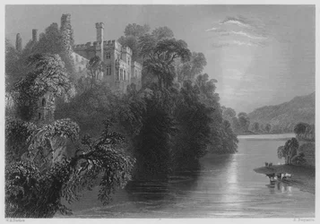 Lismore Castle, County Waterford (Stich)