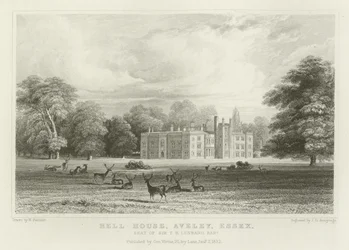Bell House, Aveley, Essex, Sitz von Sir T B Lennard, Baronet