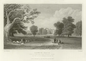 Bower Hall, Steeple Bumpstead, in der Nähe von Haverhill, Essex, der Sitz von Elly Anderson Stephens, Esquire