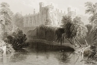 Kilkenny Castle, County Kilkenny, Irland, aus 