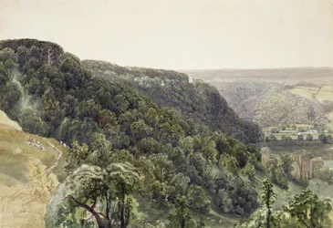 Rievaulx Abbey von Westen